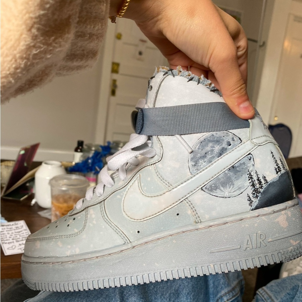 Custom Nike Air Women’s Hightop Sneakers